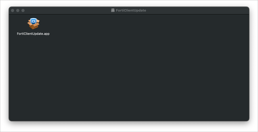 Obtaining the FortiClient Offline Installer for macOS Distribution